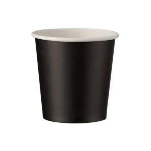 Čaša papirnata 100 (120)  ml d=62 mm 1-slojna crna SUP 50 kom