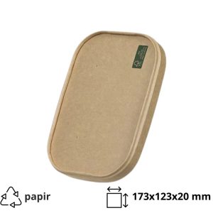 Papirnati poklopac 173х123х20 mm kraft 50 kom