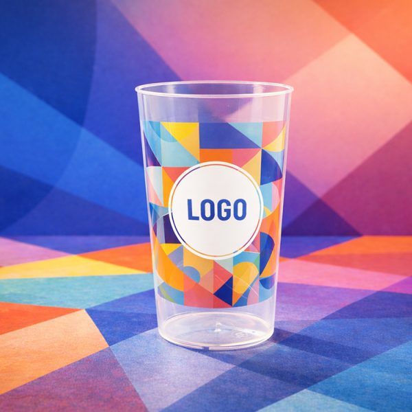 Čaša tvrda 500 ml d=92 mm s vašim dizajnom 500 kom [20 kom/pak]