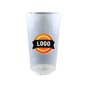 Čaša tvrda 300 ml d=78 mm s vašim dizajnom 500 kom [20 kom/pak]