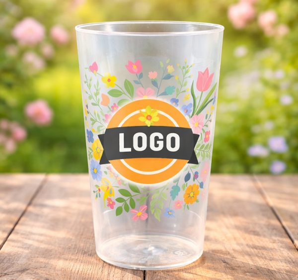 Čaša tvrda 300 ml d=78 mm s vašim dizajnom 500 kom [20 kom/pak]