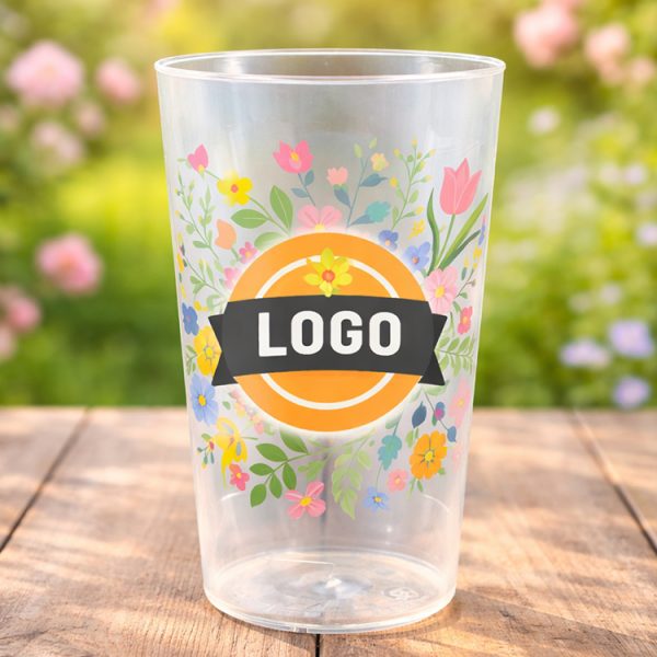 Čaša tvrda 300 ml d=78 mm s vašim dizajnom 500 kom [20 kom/pak]