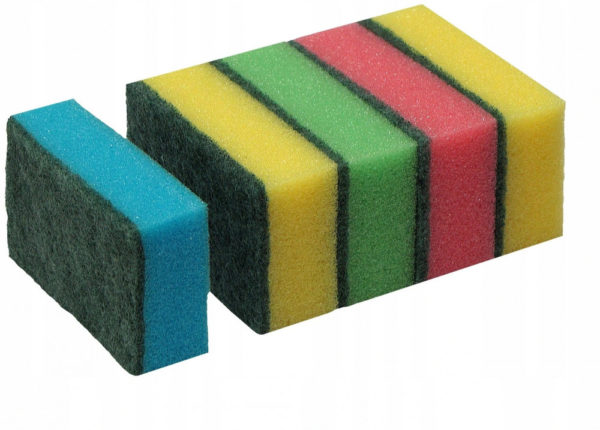 Spužva s abrazivom 85x64x41 mm 5 kom/pak