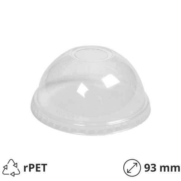 Poklopac z rupom rPET d=93 mm 100 kom