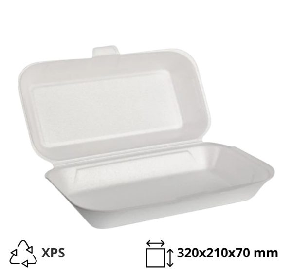 Ambalaža 1-del 320х210х70 mm XPS bijela 100 stv