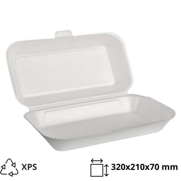 Ambalaža 1-del 320х210х70 mm XPS bijela 100 stv