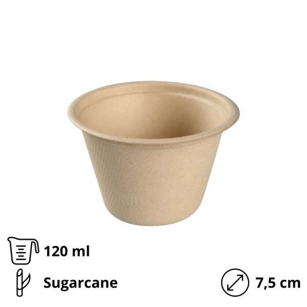 Posuda za umake BIO (sugarcane) 120 ml 100 kom