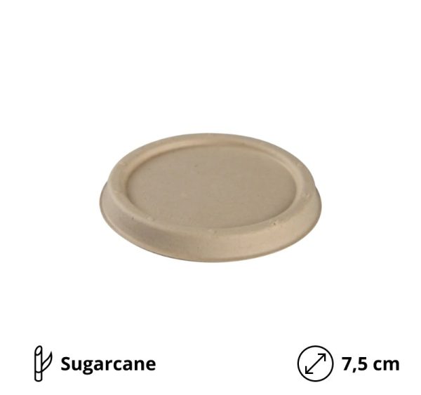 Poklopac BIO (sugarcanes) za posudu za umake 120 ml 100 kom
