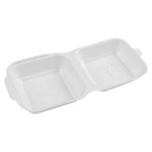 Burger ambalaža 150x150x70 mm XPS bijela 500 kom