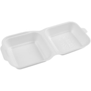 Burger ambalaža 150x150x70 mm XPS bijela 500 kom