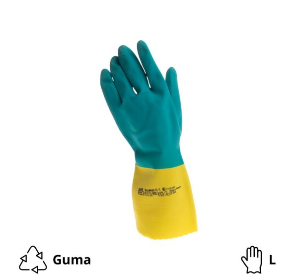 Gumene rukavice Vileda Heavy Weight pojačane L (jedan par)