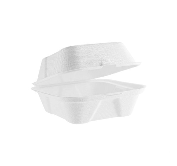 Kutija za humburger PULP ECO 150x150x78 mm bijela 50 kom