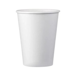 Čaša papirnata 350 ml d=90 mm 1-slojna bijela SUP, 50 kom
