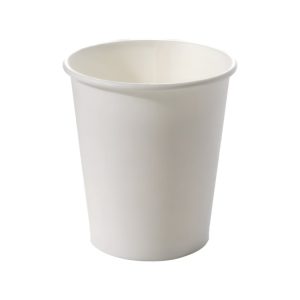 Čaša papirnata 240 ml 1-slojna bijela WATER DISPERSION 50 kom