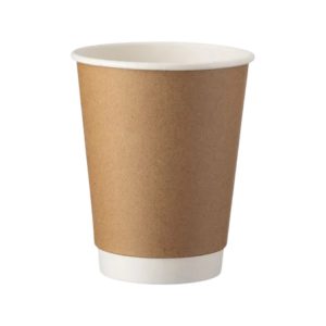 Čaša papirnata 400 (480) ml d=90 mm 2-slojna, kraft SUP, 25 kom