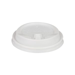 Poklopac s rupom PP d=80 mm bijeli 100 kom