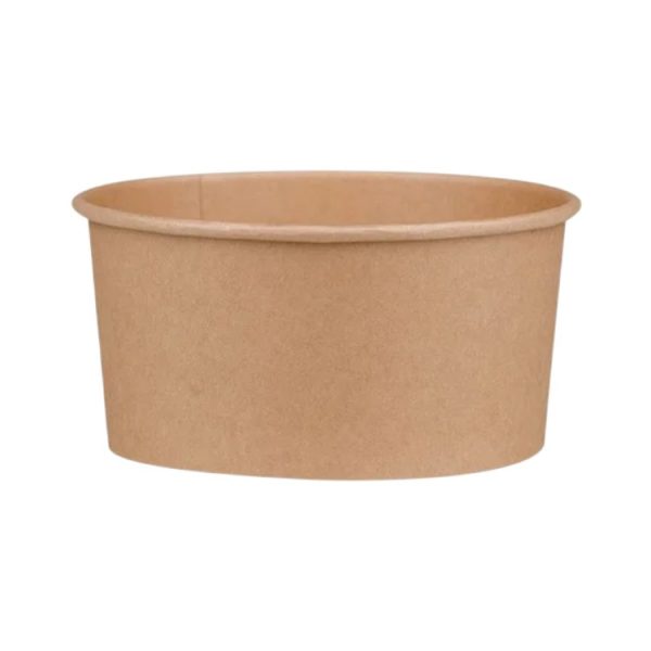 Papirnata posuda 1100 ml d=150 mm kraft bez poklopca 50 kom