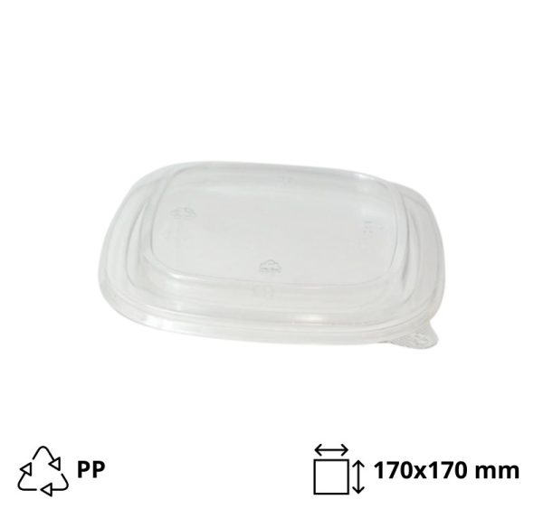 Poklopac PP za posudu 750/1000/1200 ml 170×170 mm 50 kom