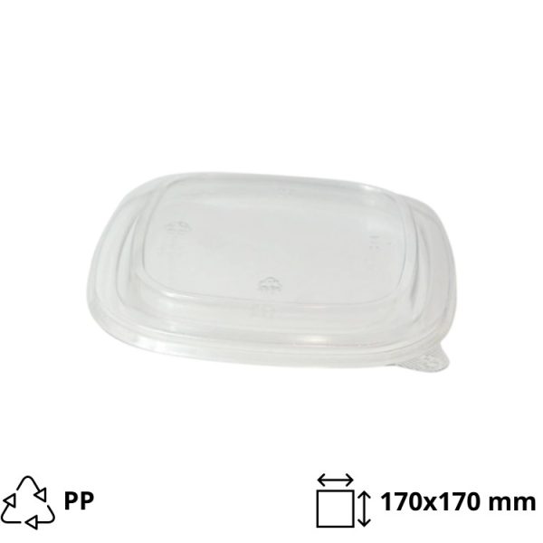 Poklopac PP za posudu 750/1000/1200 ml 170×170 mm 50 kom