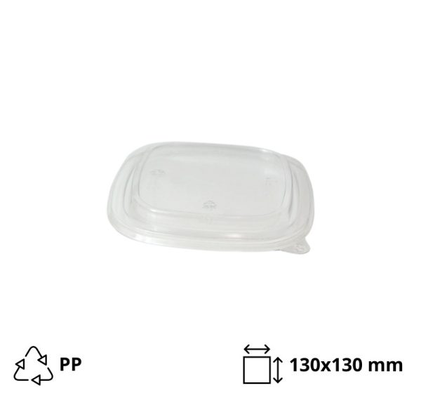 Poklopac PP za posudu 650 ml 130×130 mm 50 kom