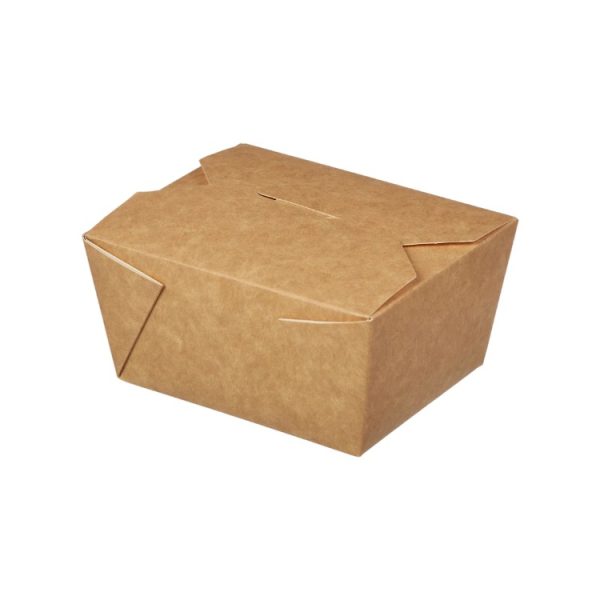 Papirnata posuda Fold Box 900 ml 110x90x65 mm, kraft 25 kom