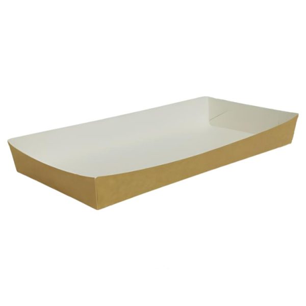 Plitica papirnata 200x100x20 mm kraft 100 kom