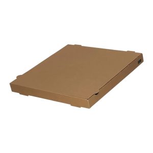 Kutija za pizzu 26х26х4 cm kraft [100 kom/pak]