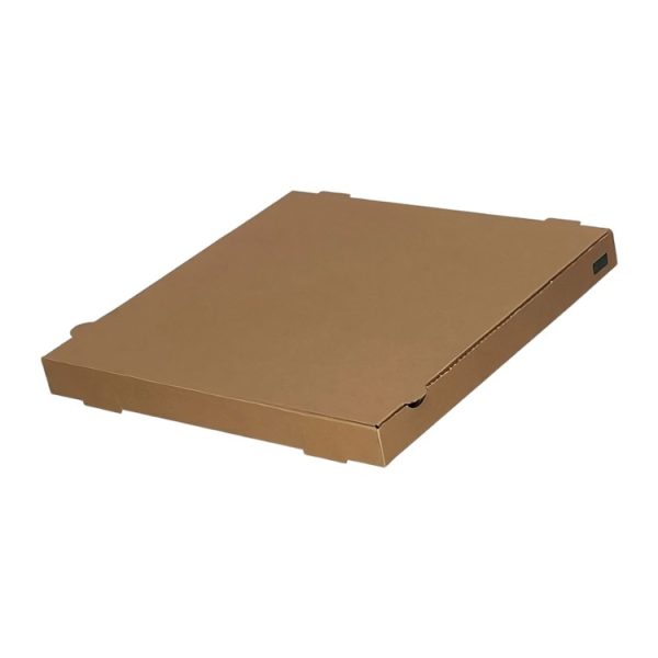 Kutija za pizzu 26х26х4 cm kraft [100 kom/pak]