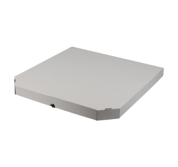 Kutija za pizzu 33х33х4 cm bijela [100 kom/pak]