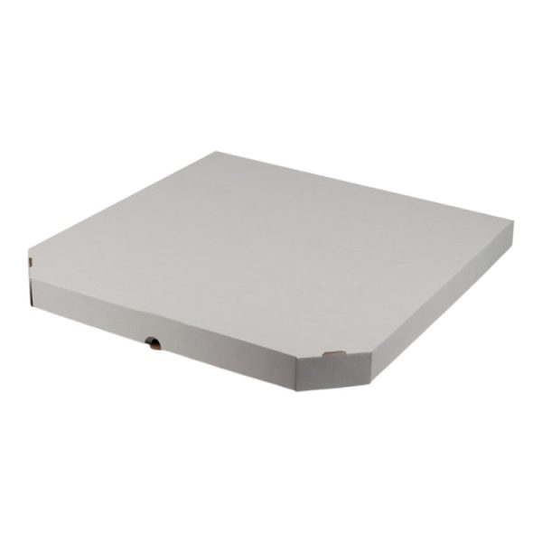 Kutija za pizzu 33х33х4 cm bijela [100 kom/pak]