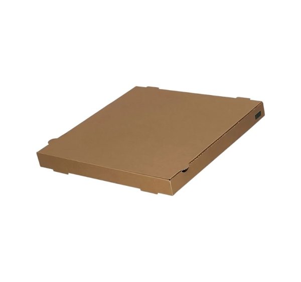 Kutija za pizzu 28х28х4 cm kraft [100 kom/pak]