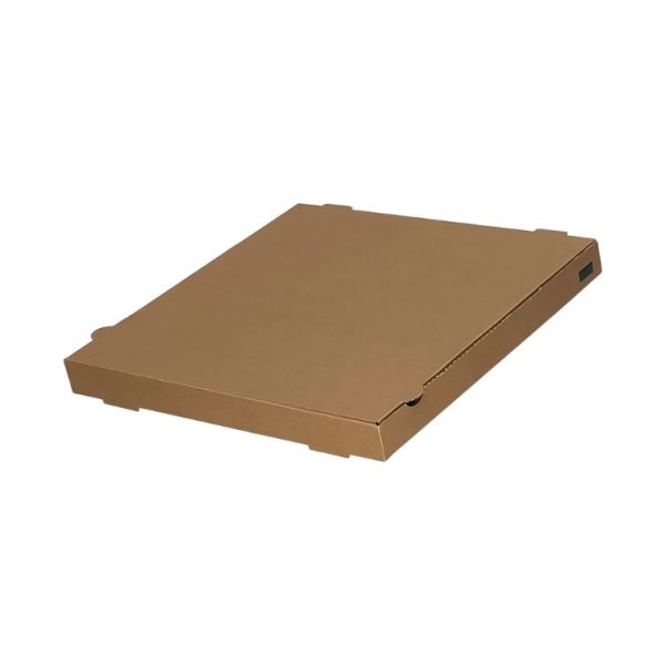 Kutija za pizzu 28х28х4 cm kraft [100 kom/pak]