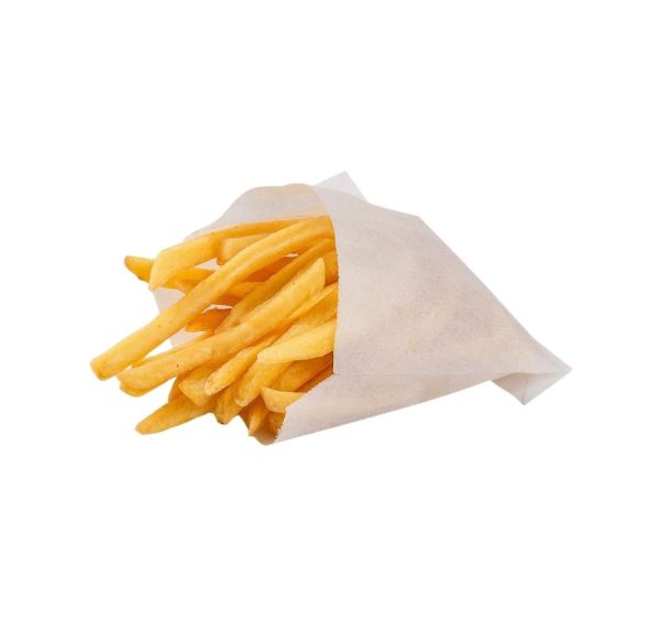 Vrećice za pomfrit 115×110 mm bijele 3000 kom