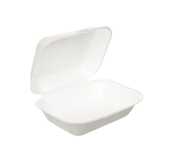 Burger ambalaža 185x150x75 mm XPS bijela 100 kom