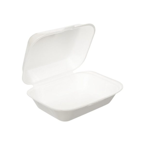 Burger ambalaža 185x150x75 mm XPS bijela 100 kom