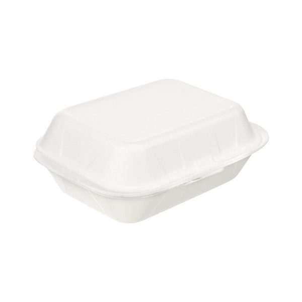 Burger ambalaža 185x150x75 mm XPS bijela 100 kom