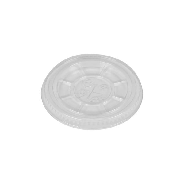 Poklopac raven sa rupom rPET d=78 mm 50 kom