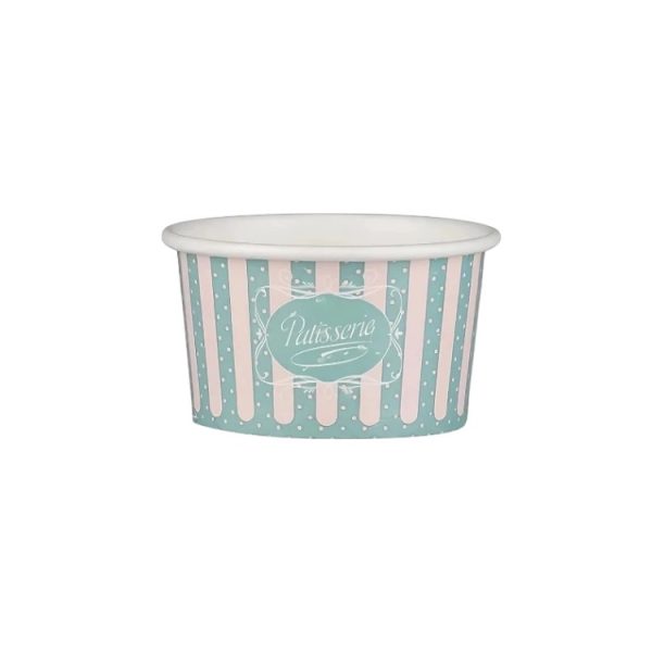 Papirnata skodelica 120 ml (4oz) ICE CREAM design d=7,7cm, h=4,8cm 50 kom