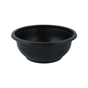 Posuda PP 500 ml d=145 mm h=60 mm crna, bez poklopca [100 kom/pak]