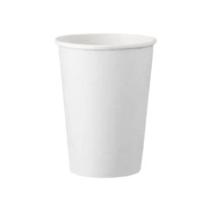 Čaša papirnata  250 (280) ml d=80 mm 1-slojna bijela SUP, 50 kom