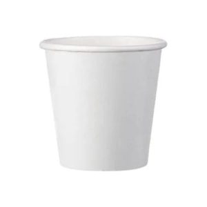 Čaša papirnata 100 (120) ml d=62 mm 1-slojna bijela SUP, 50 kom