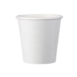 Čaša papirnata 100 (120) ml d=62 mm 1-slojna bijela SUP, 50 kom