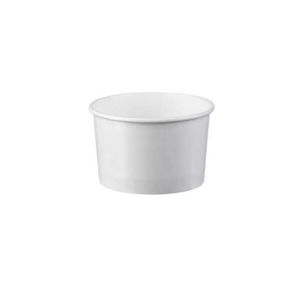 Papirnata skodelica 120 ml bijela  50 kom