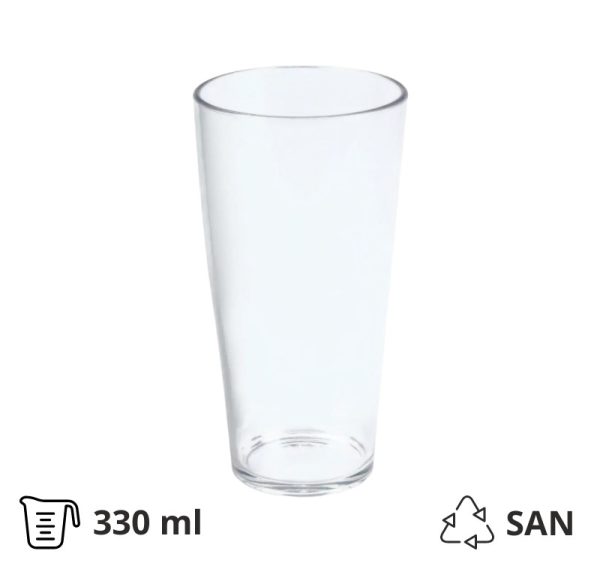Čaša tvrda 330 ml 24 kom