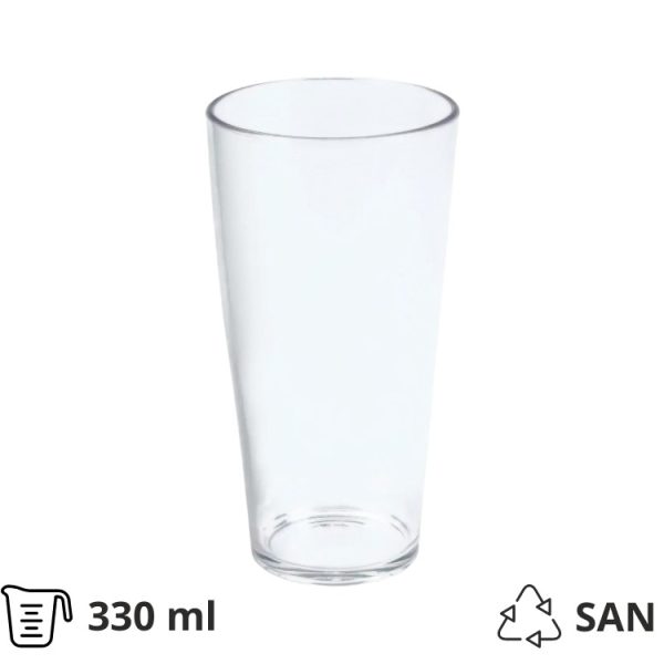 Čaša tvrda 330 ml 24 kom