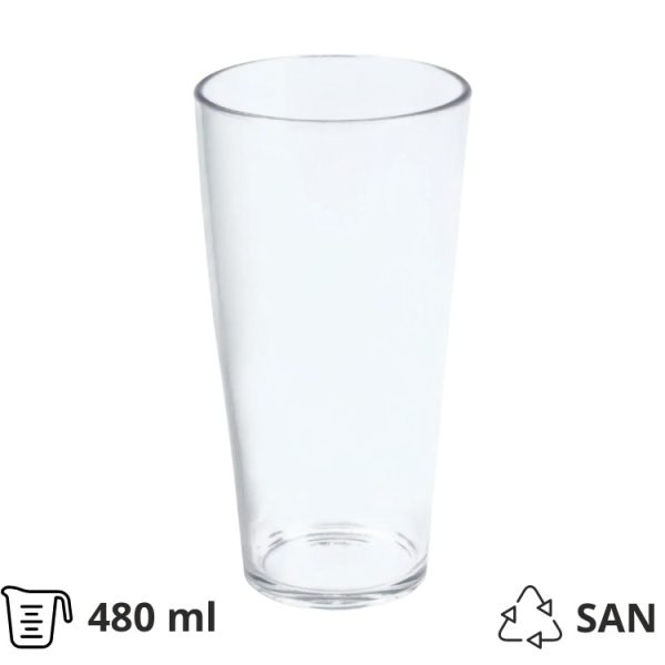 Čaša tvrda za šampanjac 480 ml 24 kom