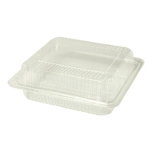 Posuda s poklopcem PET 230x200x70 mm prozirna [300 kom/pak]