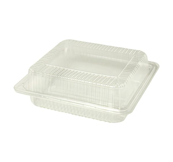 Posuda s poklopcem PET 230x200x70 mm prozirna [300 kom/pak]