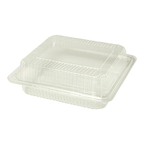 Posuda s poklopcem PET 230x200x70 mm prozirna [300 kom/pak]