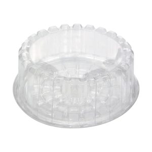 Posuda za torto za poklopcem PET d=210 mm h=110 mm (dno), 100 kom/pak, (komplet)
